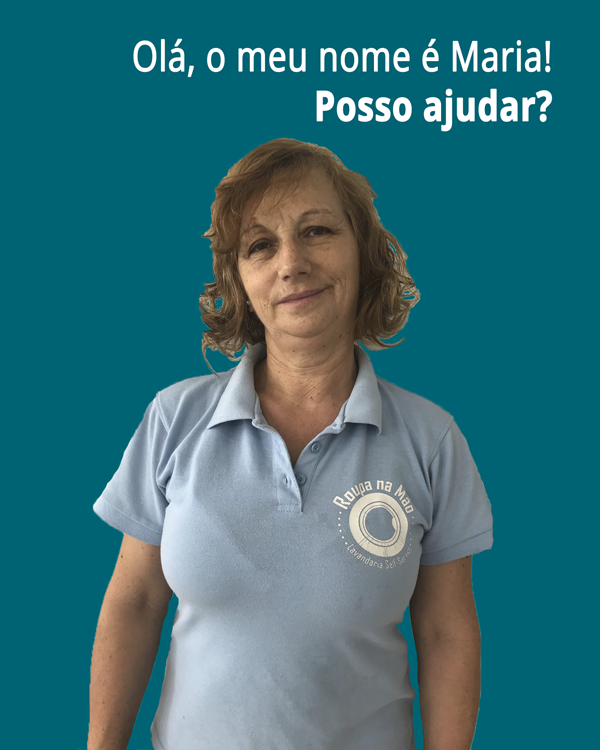 Roupa na Mão - Limpeza a Seco Colaboradoras Maria Mota